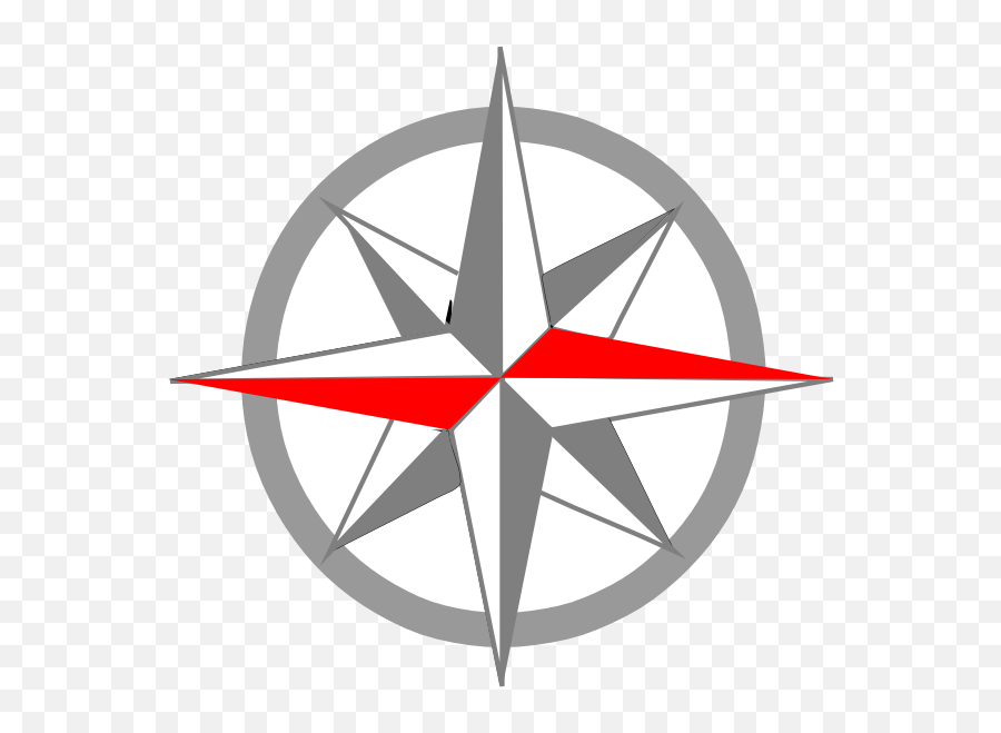 Grey Compass - World Icon Transparent Background Full Size Nautical Compass Clipart Png,World Transparent Background