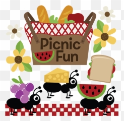 Download Hd Company Picnic Clip Art Transparent Png Image - Cute Picnic Clipart,Picnic Png