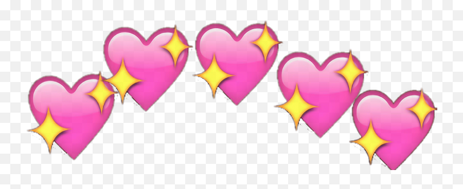 Heart Emoji Meme Png Transparent - Transparent Background Heart Emojis Png,Emoji Hearts Transparent