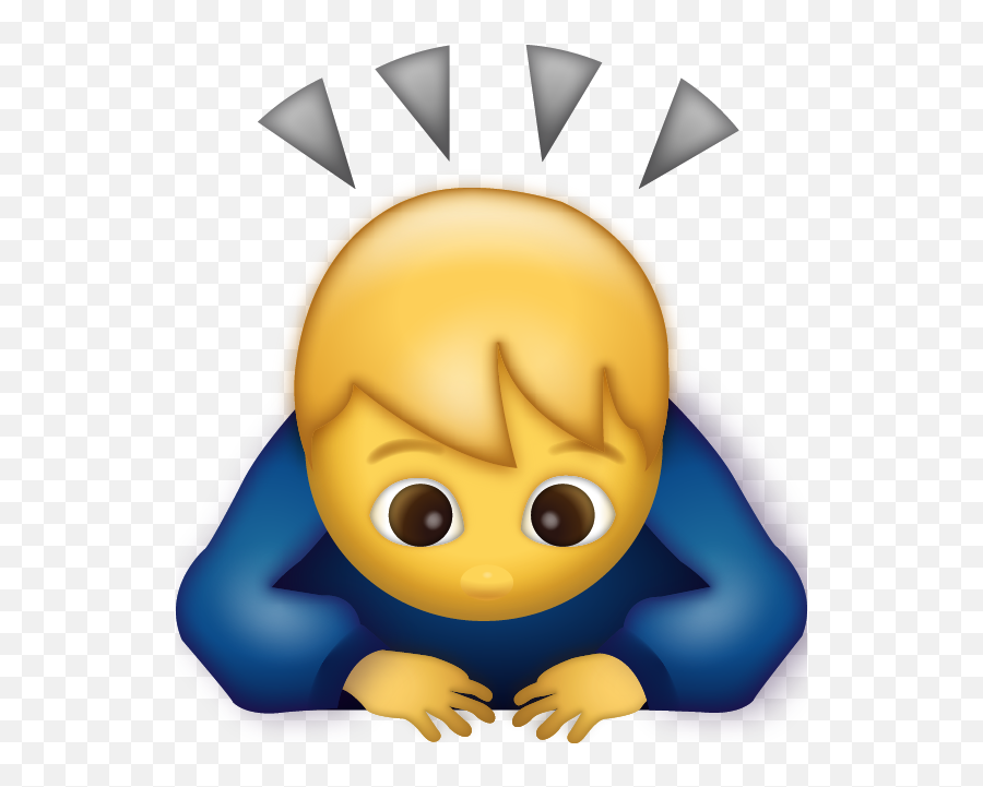Download Man Bowing Emoji Free Iphone Emojis Icon - Man Bowing Emoji Png,Iphone Emojis Png