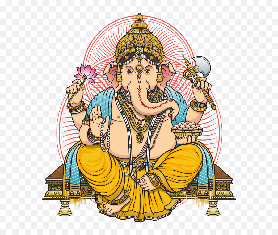 Ganesh Png - Lord Ganesh Png Picture Color Of Lord Ganesha Ganesh Ji Clipart Colour,Ganesha Png