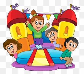 Royalty Free Library Bounce House - Bounce House Clip Art Png,Bounce House Png