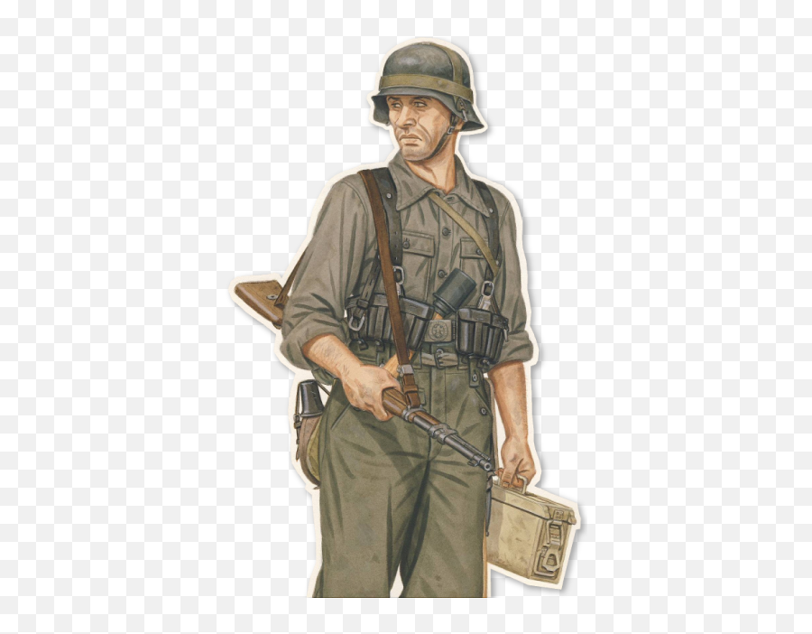 German Army Infantryman Wwii - Soldier Full Size Png Soldier,Soldier Transparent