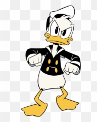 Ducktales Donald Duck Looking Angry Png - Donald Duck From Ducktales,Ducks Png