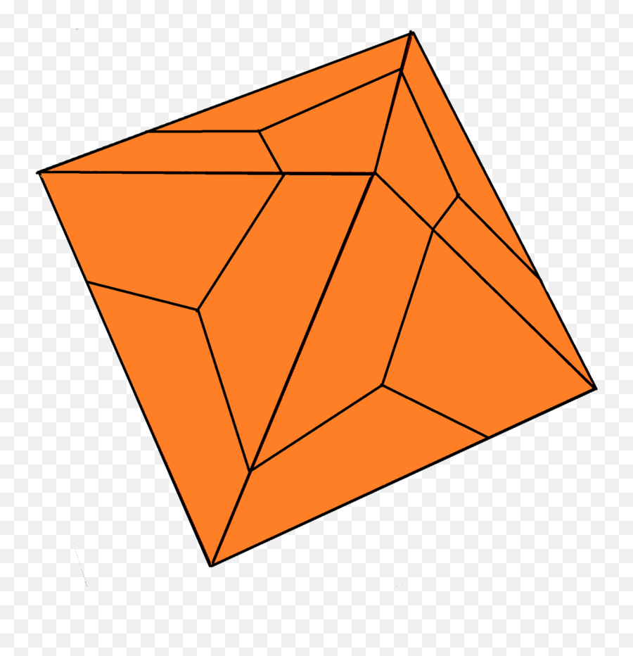 Icositetrahedron Octahedral Gyro - Triangle Png,Gyro Png