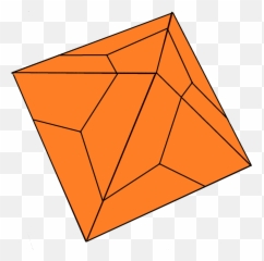 Icositetrahedron Octahedral Gyro - Triangle Png,Gyro Png