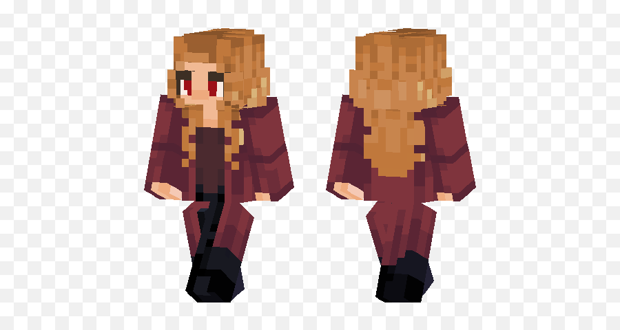 Scarlet Witch Minecraft Pe Skins - Minecraft Blond Skin Download Png,Scarlet Witch Png