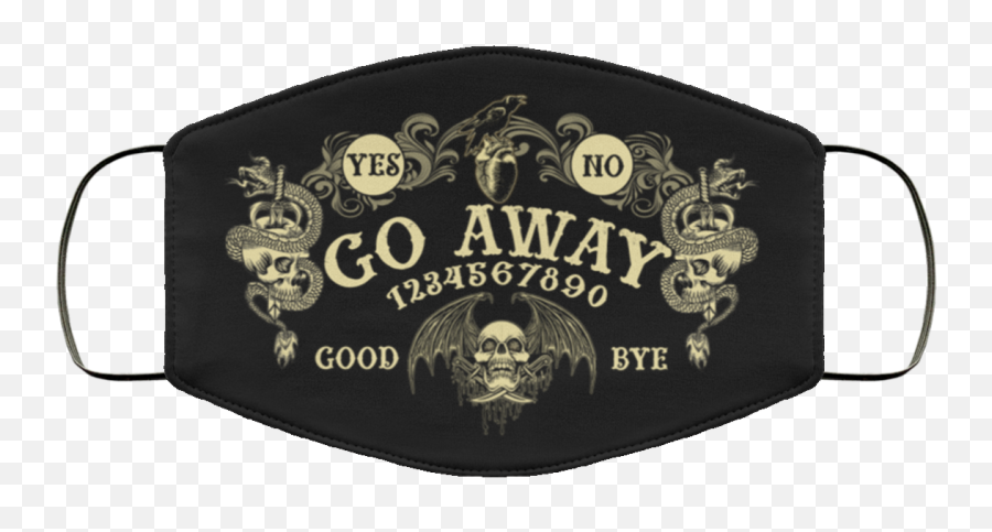 Ouija Board Go Away Quarantine 2020 - Michael Myers Face Mask Png,Ouija Board Png