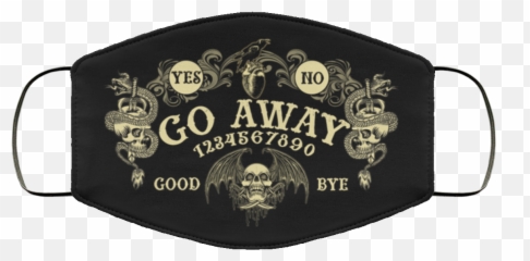 Ouija Board Go Away Quarantine 2020 - Michael Myers Face Mask Png,Ouija Board Png