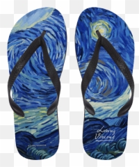 Download Hd Opening 72030 Flip Flops - Flip Flops Transparent Png,Starry Night Png