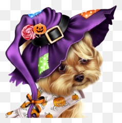 Download Little Pumpkin Yorkie - Yorkshire Terrier Arts Noel Png,Yorkie Png