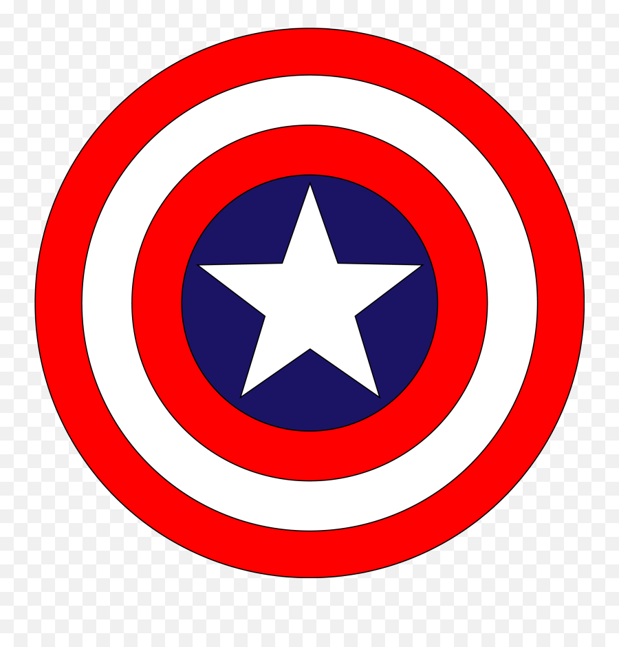 Captain America Logo Shield Download Vector - Royal Air Force Roundels Png,Sheild Logo