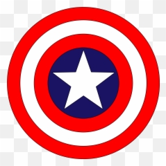Captain America Logo Shield Download Vector - Royal Air Force Roundels Png,Sheild Logo