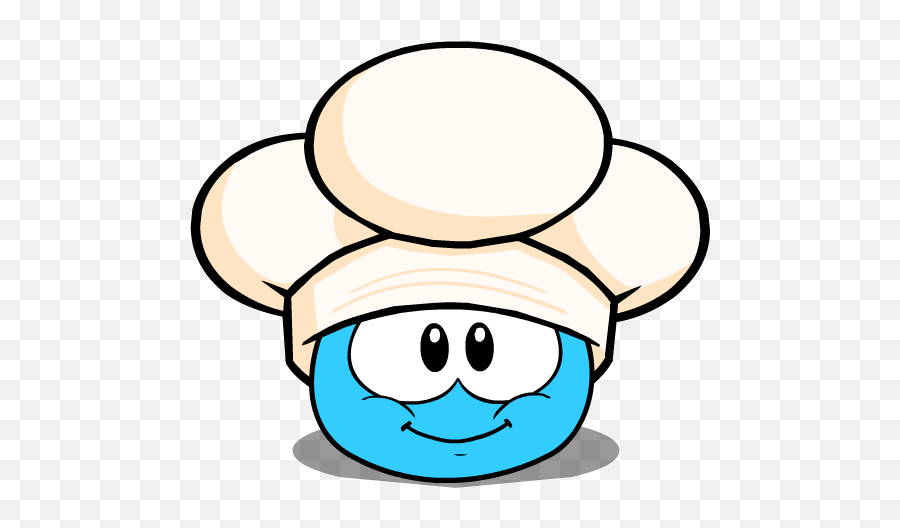 Download Hd Chefu0027s Hat In Puffle Interface - Chef Hat Club Penguin Puffles Hats Png,Chefs Hat Png