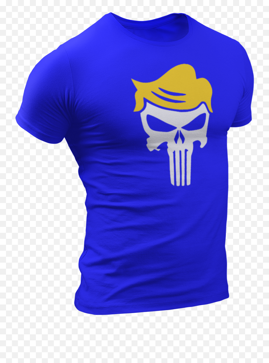 Trump Punisher Skull Tee - Short Sleeve Png,Trump Punisher Logo