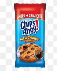 Chips Big Chunky Cookies Giant - Chips Ahoy Chewy Gooey Png,Chips Ahoy Logo
