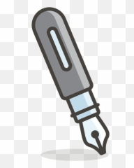 Fountain Pen Emoji Clipart - Art png