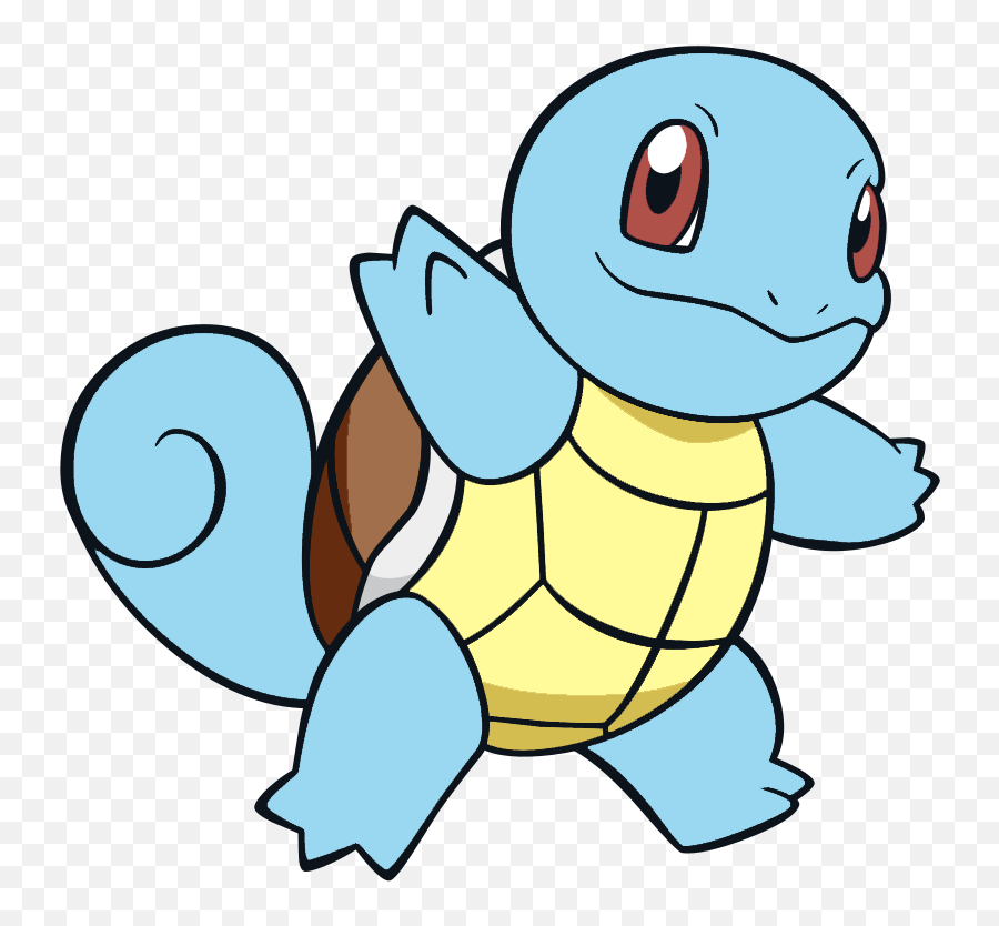 Pokemon Squirtle Coloring Page Clipart - Squirtle Pokemon Png,Squirtle Transparent Background