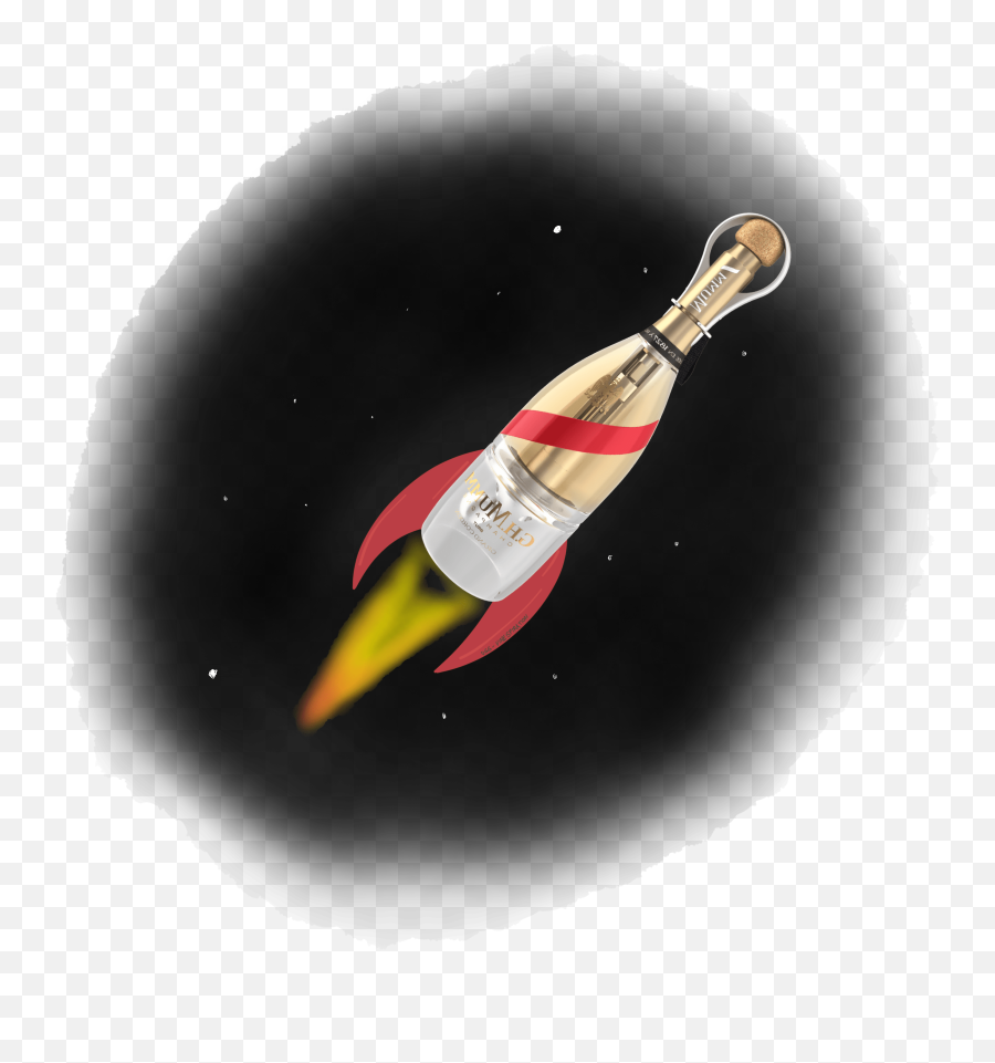 Space Champagne Is Hereu2026erm Yay U2013 Vinespiration - Champagne Rocket Png,Champagne Bubbles Png