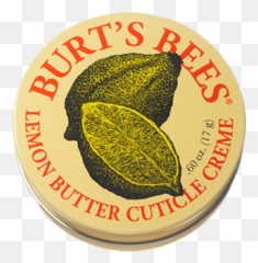 Burts Bees Lemon Butter Cuticle Creme - Lip Balm png