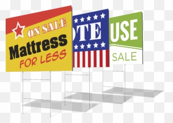 Yard Signs - Coroplast png