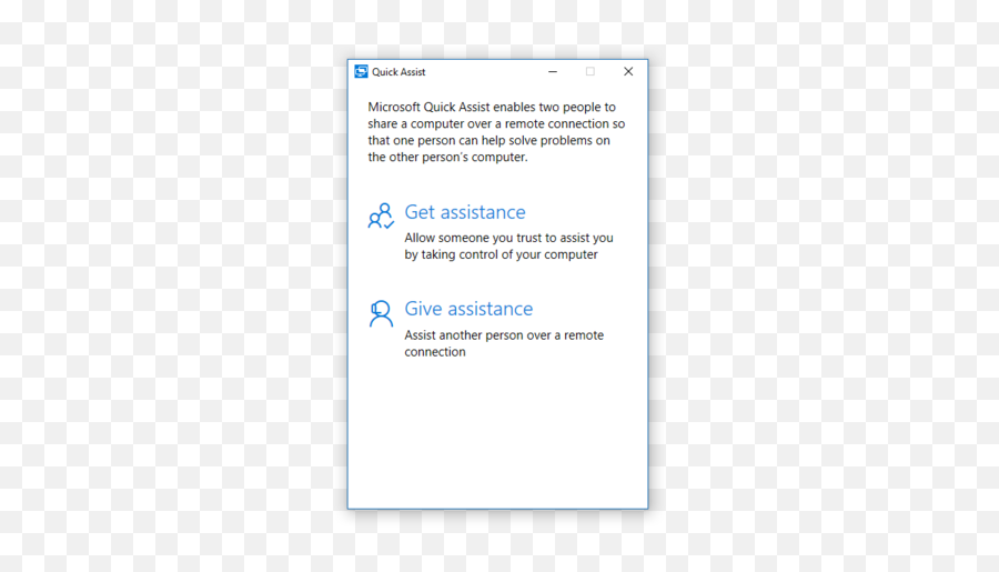 Quick Assist - Wikipedia Windows 10 Quick Assist Png,Windows Folder Icon Person