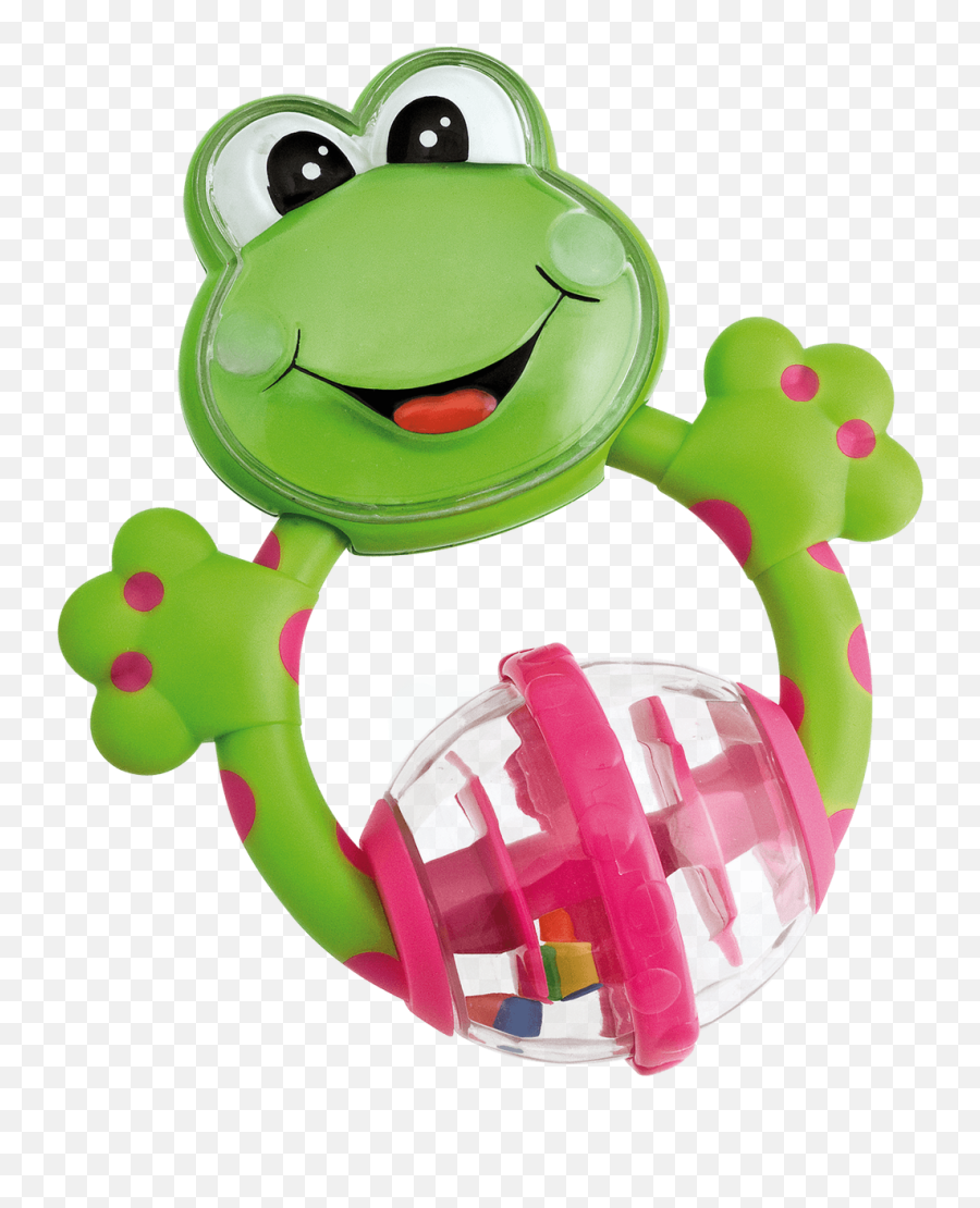Fun Teething Rattle Frog - Chicco Çngrak Png,Transparent Frog