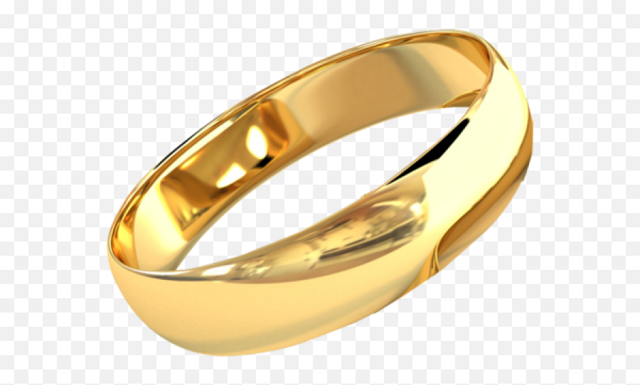 Download Gold Ring Wedding - One Wedding Ring Png,Gold Ring Png
