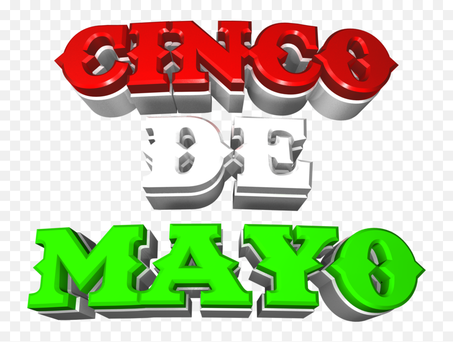 Cinco De Mayo 3d - Cinco De Mayo 3d Png,Cinco De Mayo Png