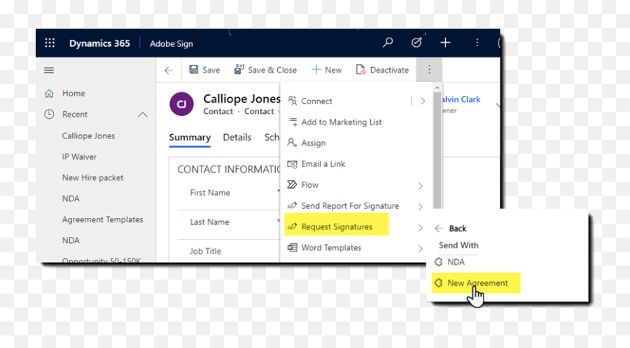 Adobe Sign For Microsoft Dynamics Crm Online User Guide - Vertical Png,What Is The Small Number On The Corner Of One Drive Icon