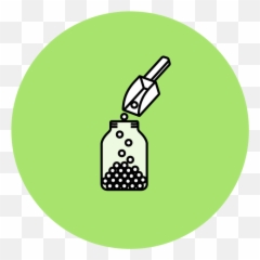 Non - GMO Xanthan Gum Dot png
