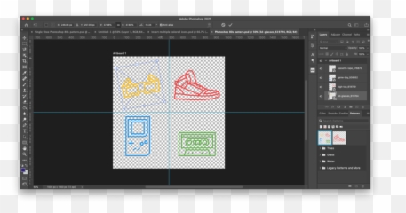 How To Make Pattern In Photoshop With Icons Laptrinhx News - Vertical png