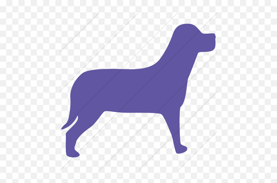 Iconsetc Simple Purple Animals Dog Icon - Dog Png,Pet Icon