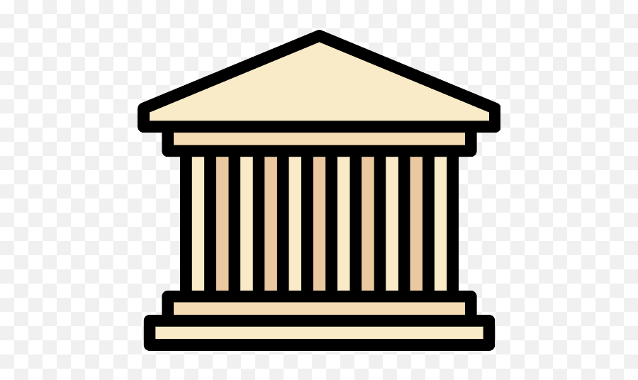 Bank Building Vector Svg Icon 11 - Png Repo Free Png Icons Parthenon Icon,Free Vector Building Icon
