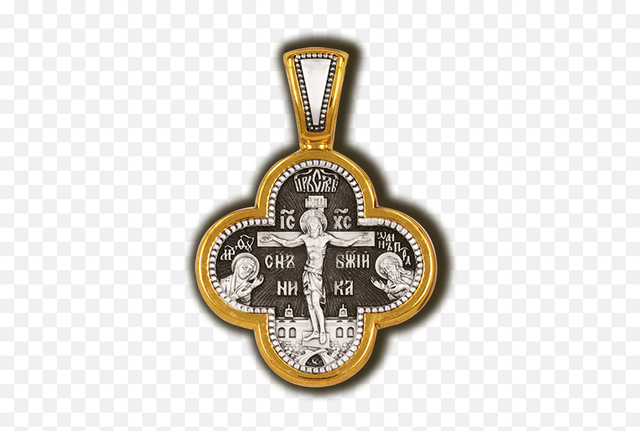 Crucifixion Of Jesus Christ Archangels Michael And Gabriel Orthodox Cross - Michael Png,Archangel Png
