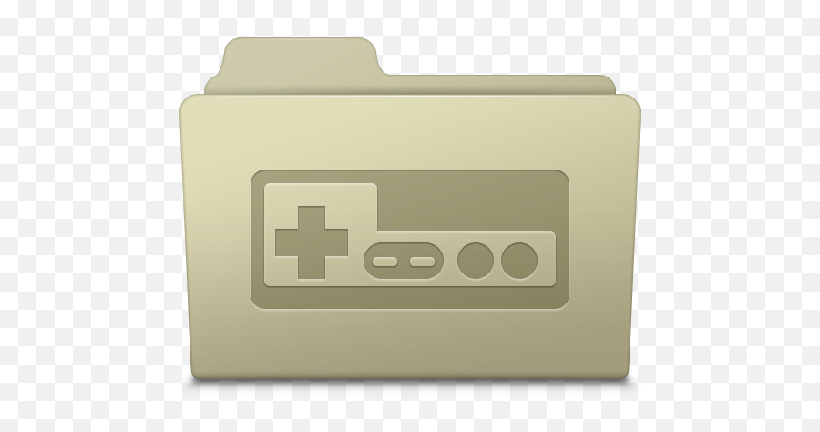 Game Folder Ash Icon Smooth Leopard Iconset Mcdo Design - Gaming Folder Icon Png,Nes Icon