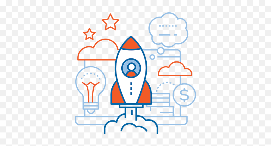 Konverge Ventures - Icon Png,Rocket Light Bulb Icon