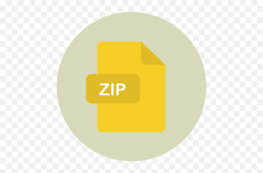 Zip - Free Files And Folders Icons Dot Png,Zip Icon
