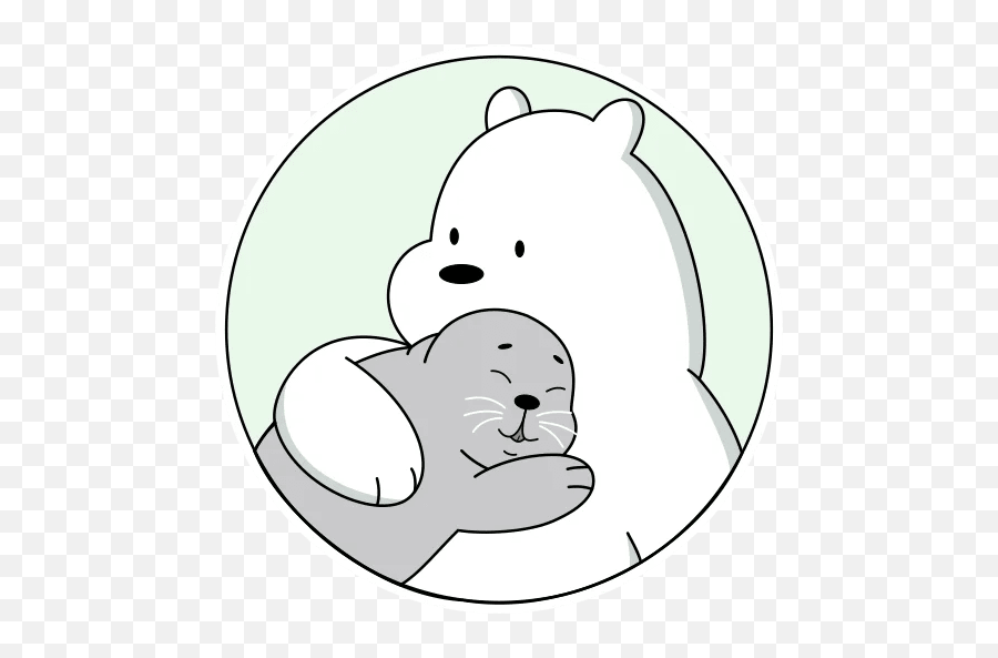 Sticker Maker - Ice Bear 2 Ice Bear Png,Ice Bear Icon