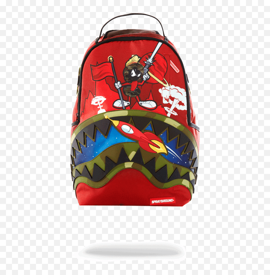 Sprayground Camo Marvin The Martian - Marvin The Martian Sprayground Backpack Png,Marvin The Martian Png