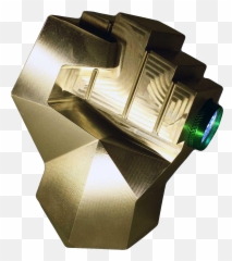 Sessant8 Brass Candlestick Holder Lamp By Denis Santachiara - Solid png