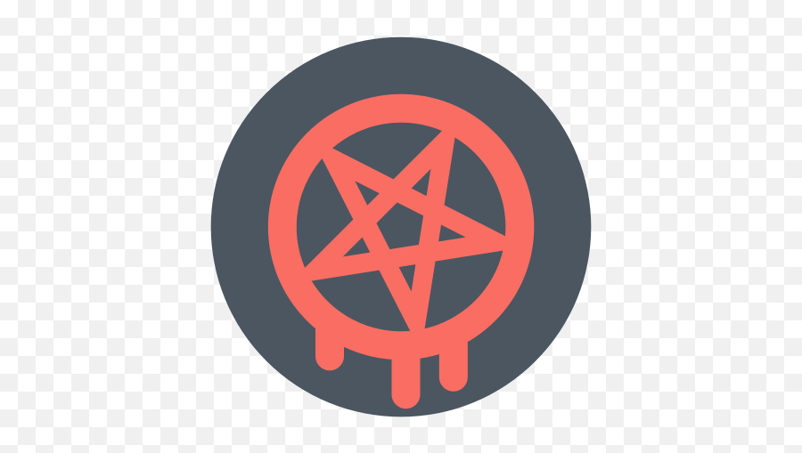 Pentagram Icon - Circle Png,Pentacle Transparent Background