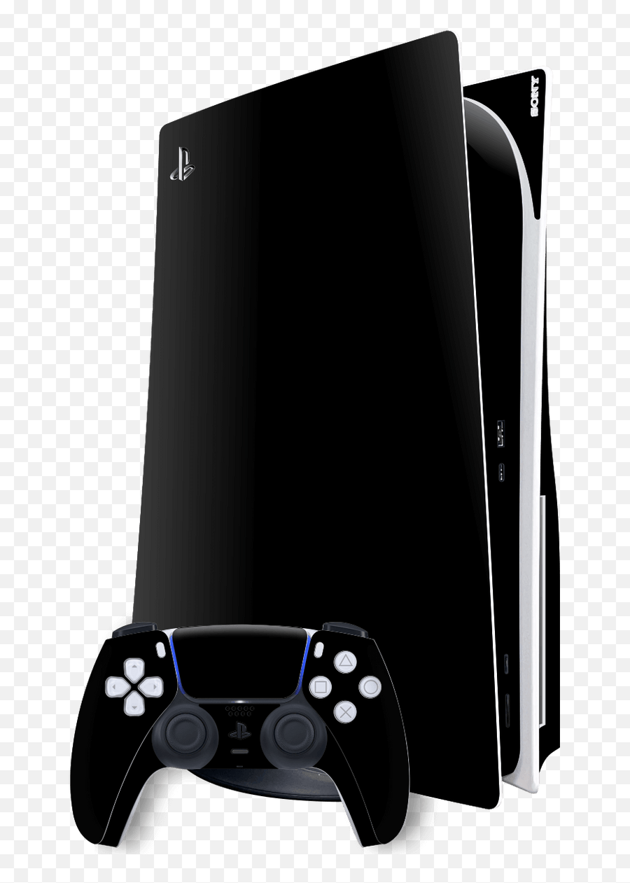 Playstation 5 Ps5 Disc Edition Black Matt Skin - Ps5 Wraps Png,Ps4 Controller Icon Question Mark