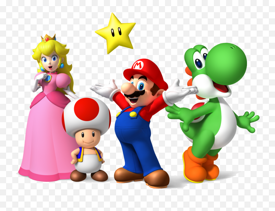 Turma Super Mario Png 1 Image - Yoshi Mario Party 9,Mario Png