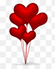 Love Android Mobile Phone Wallpaper - Transparent Background Heart Balloon Png Transparent,Love Heart Png