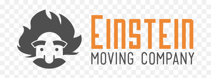 Einstein Moving Company Logo Full Size Png Download Seekpng - Einstein Moving Company Logo,Moving Png