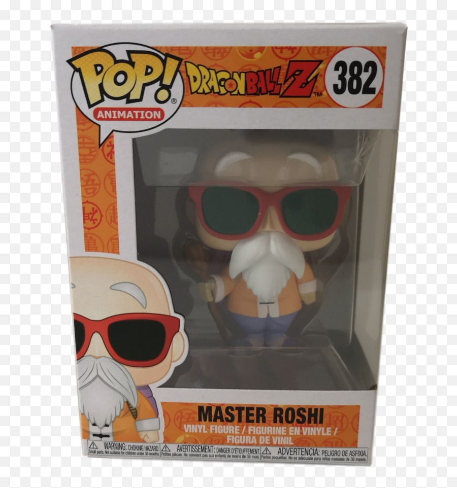 382 Dragon Ball Z Master Roshi Vinyl Figure - Majin Vegeta Funko Pop Png,Master Roshi Png