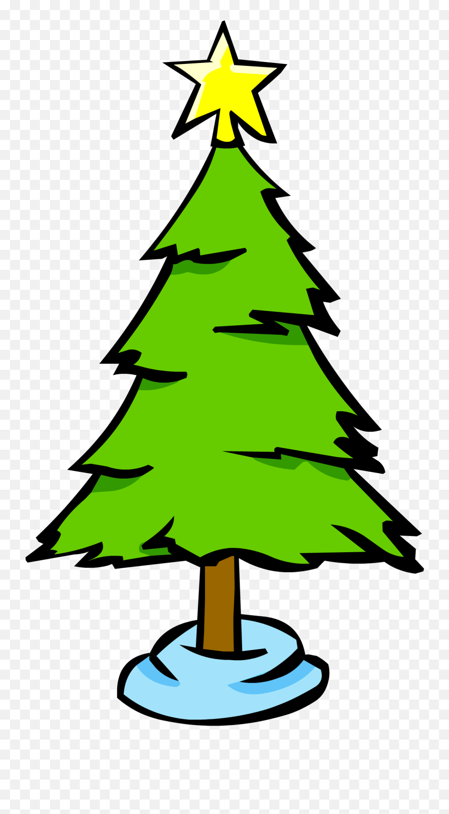Download Large Christmas Tree - Arbol De Navidad Png Png Club Penguin,Navidad Png