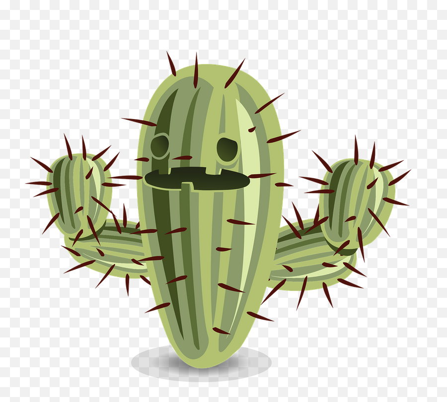 Cactus Png Clipart - Cactus With Face Png,Cactus Clipart Png