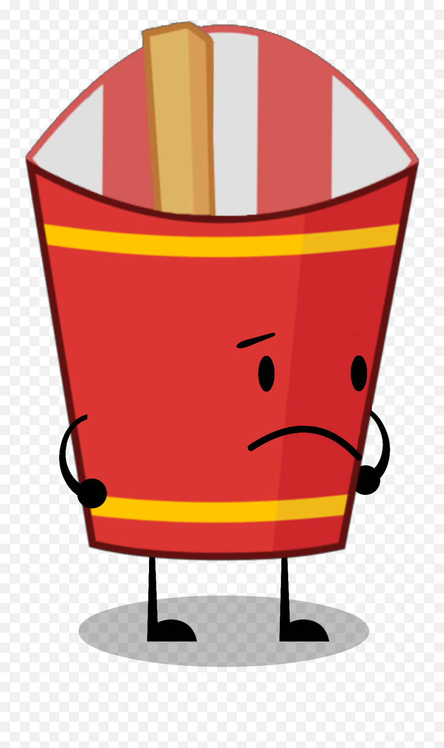 Fries Clipart Cup Mcdonalds - Png Download Full Size Bfb Fries Body,Mcdonalds Png